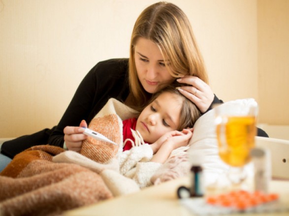 В Киеве за неделю гриппом и ОРВИ заболело более 6,5 тыс. детей