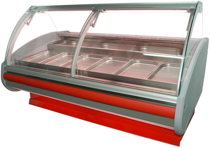 Обзор оборудования для магазинов: Холодильные витрины для мяса